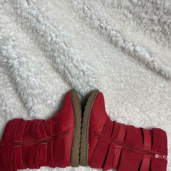 Dream Pairs KLOVE Girl's Winter Snow Boots Warm Walking Mid Calf Shoes SZ1 - Picture 7 of 11